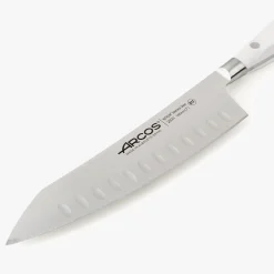 Couteau Rocking Santoku Riviera Blanc 180 mm