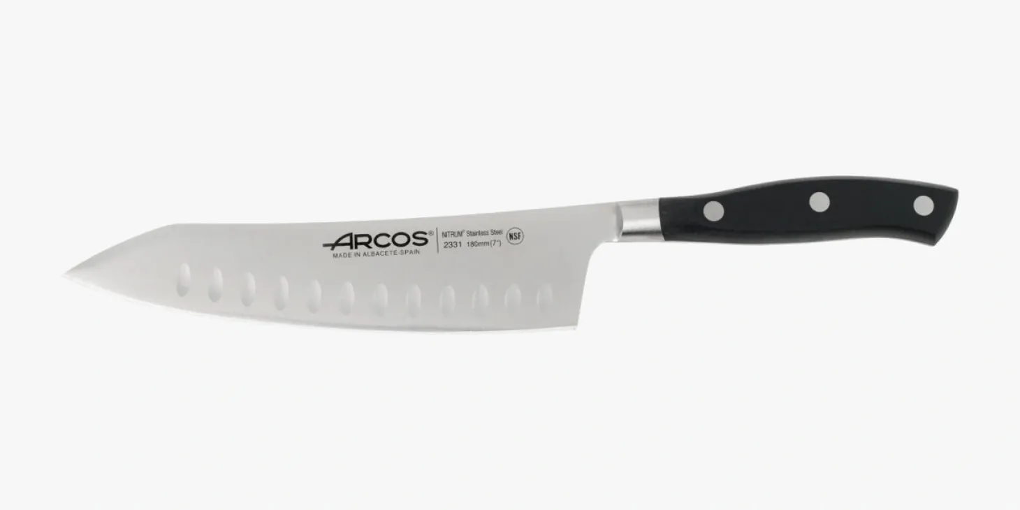 Couteau Rocking Santoku Riviera 180 mm