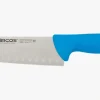 Couteau Santoku bleu 2900 180 mm