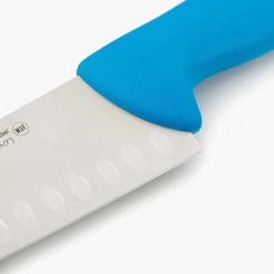 Couteau Santoku bleu 2900 180 mm