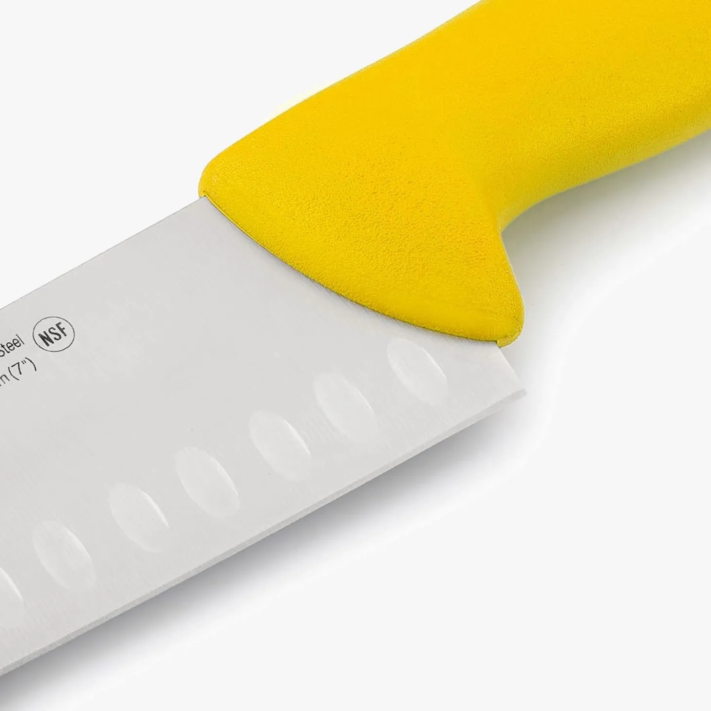 Couteau Santoku jaune 2900 180 mm