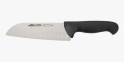 Couteau Santoku noir 2900 180 mm