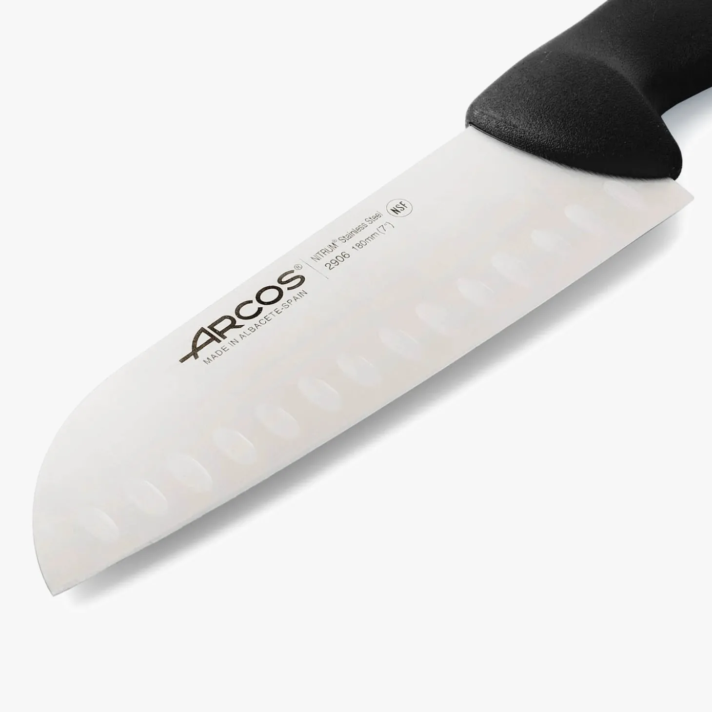 Couteau Santoku noir 2900 180 mm