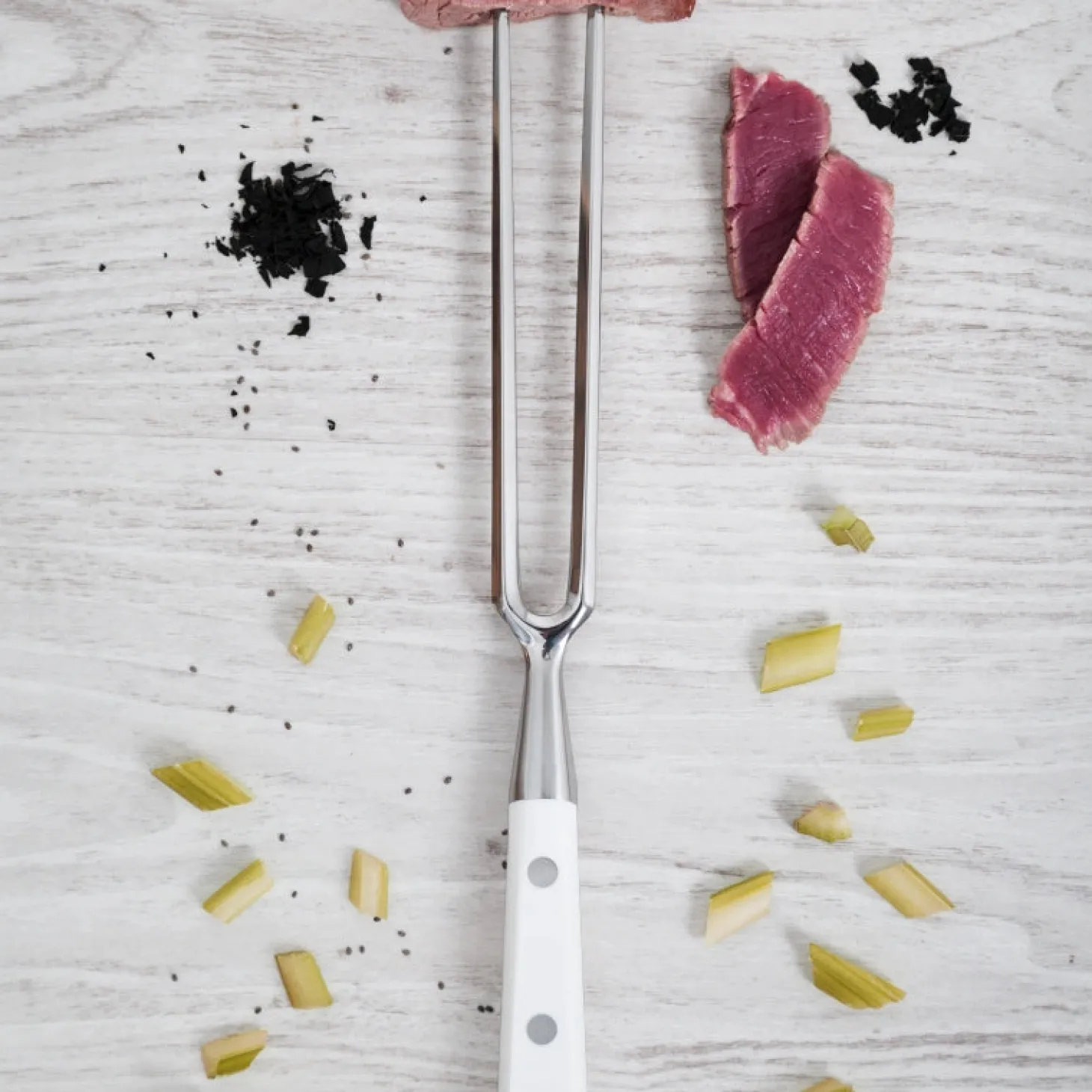 Couteau Santoku Riviera Blanc 140 mm