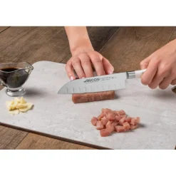 Couteau Santoku Riviera Blanc 140 mm