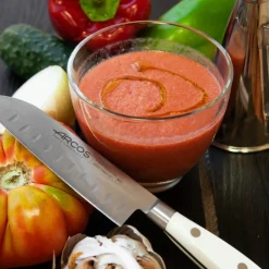 Couteau Santoku Riviera Blanc 140 mm