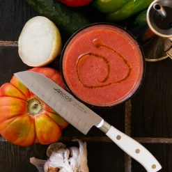 Couteau Santoku Riviera Blanc 140 mm