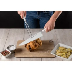 Couteau Santoku Riviera Blanc 140 mm