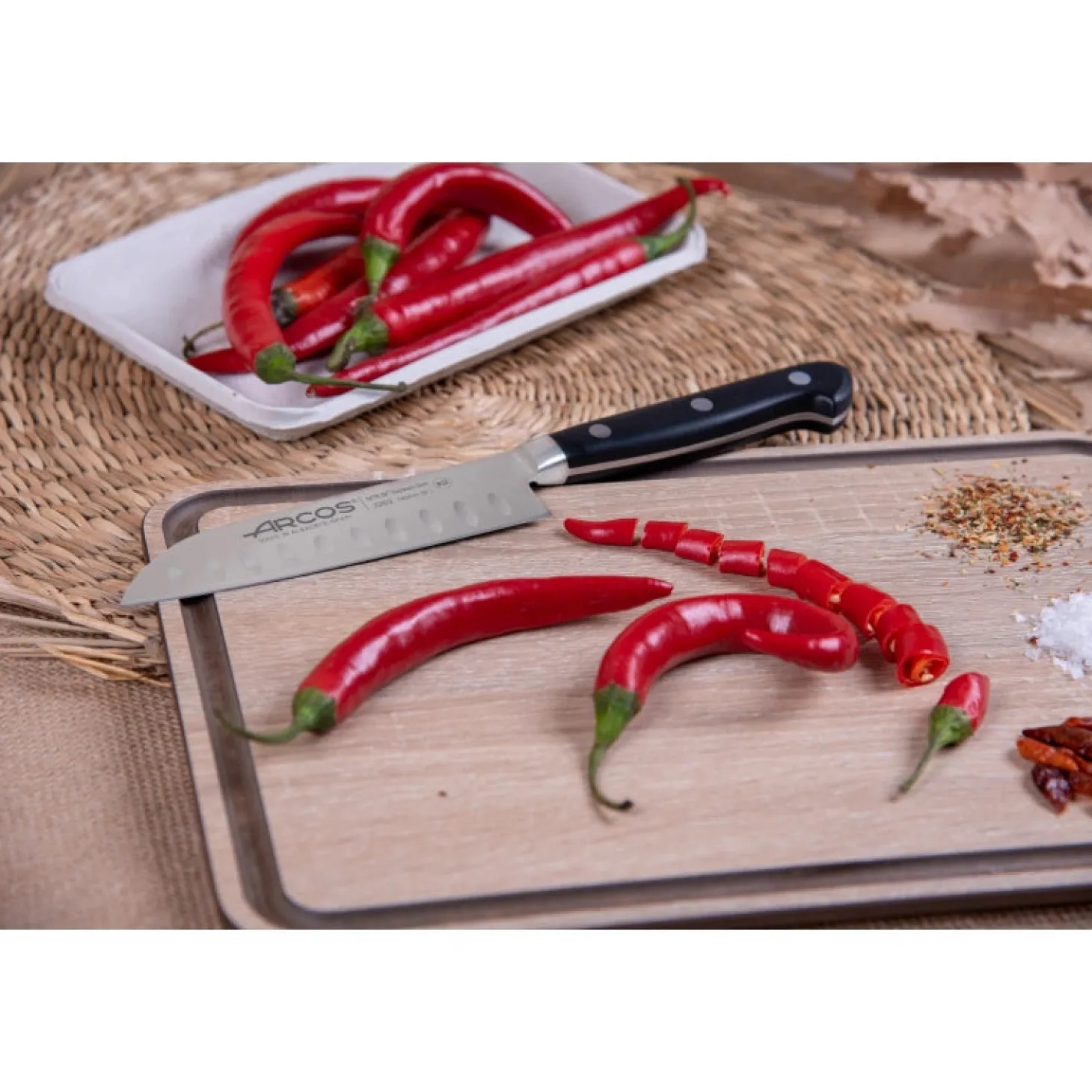 Couteau Santoku Série Opera 140 mm