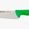 Couteau Santoku vert 2900 180 mm