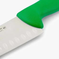 Couteau Santoku vert 2900 180 mm