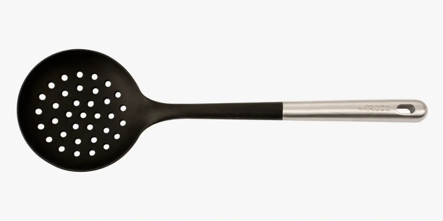 Écumoire en Acier Inoxydable et Silicone