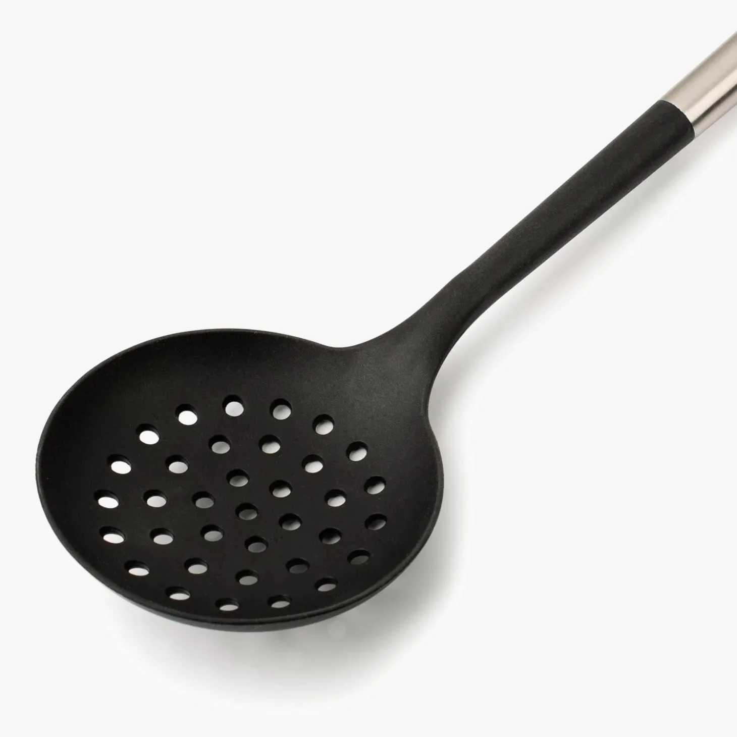 Écumoire en Acier Inoxydable et Silicone