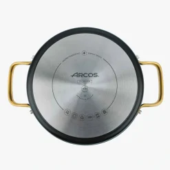 Faitout Antiadhésif Céramique Samoa Iconic noir 24 cm