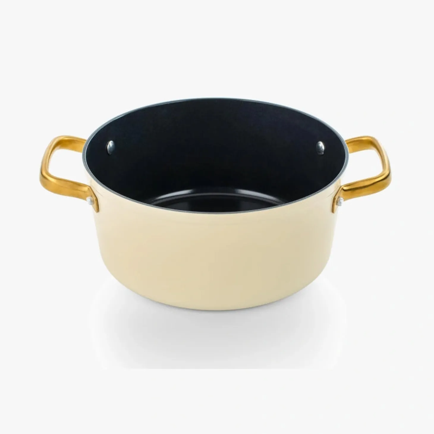 Faitout Antiadhésif Céramique Samoa Iconic beige 24 cm