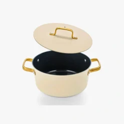 Faitout Antiadhésif Céramique Samoa Iconic beige 24 cm