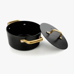 Faitout antiadhésif Céramique Samoa Iconic noir 20 cm