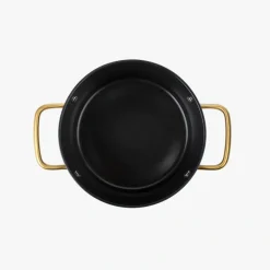 Faitout antiadhésif Céramique Samoa Iconic noir 20 cm