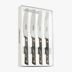 Jeu 4 pièces. Couteau de Table Série Flysch 110 mm