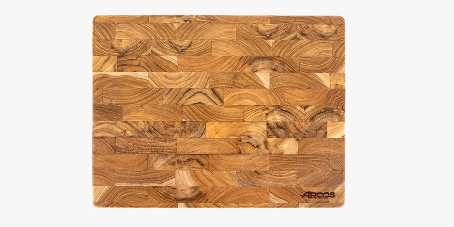 LANCHE À DÉCOUPER EN BOIS DE TECK