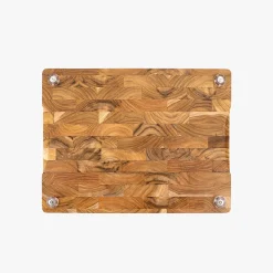 LANCHE À DÉCOUPER EN BOIS DE TECK