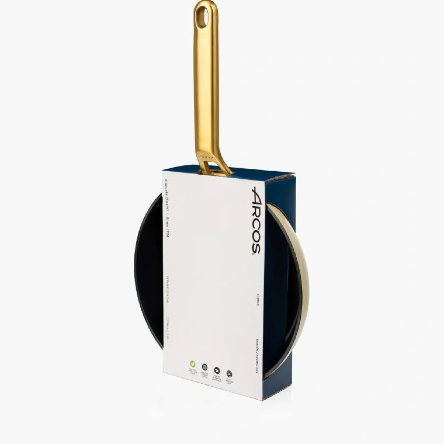 Poêle Antiadhésive Céramique Samoa Iconic beige 24 cm