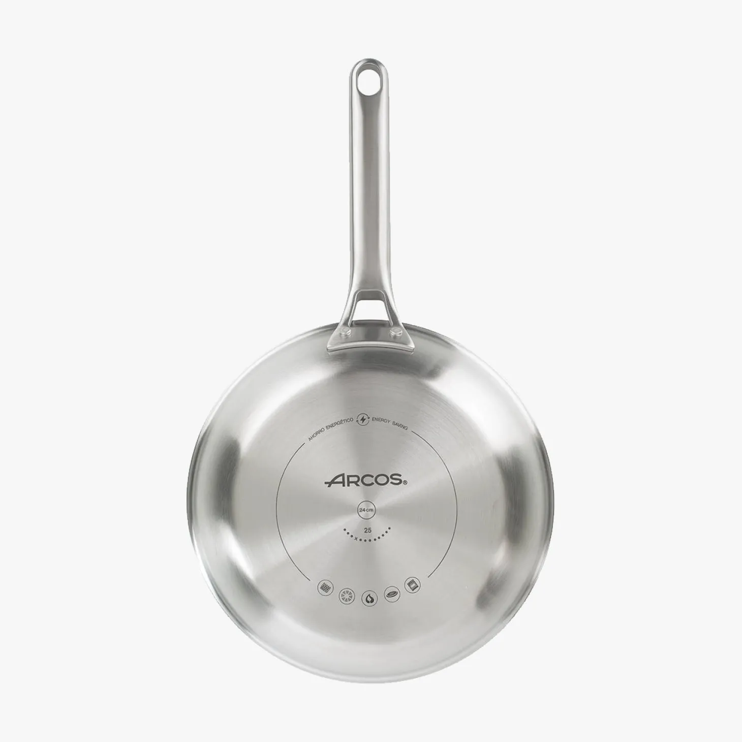 Poêle en acier inoxydable Samoa Inox 24 cm