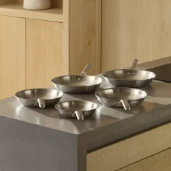 Poêle en acier inoxydable Samoa Inox 24 cm