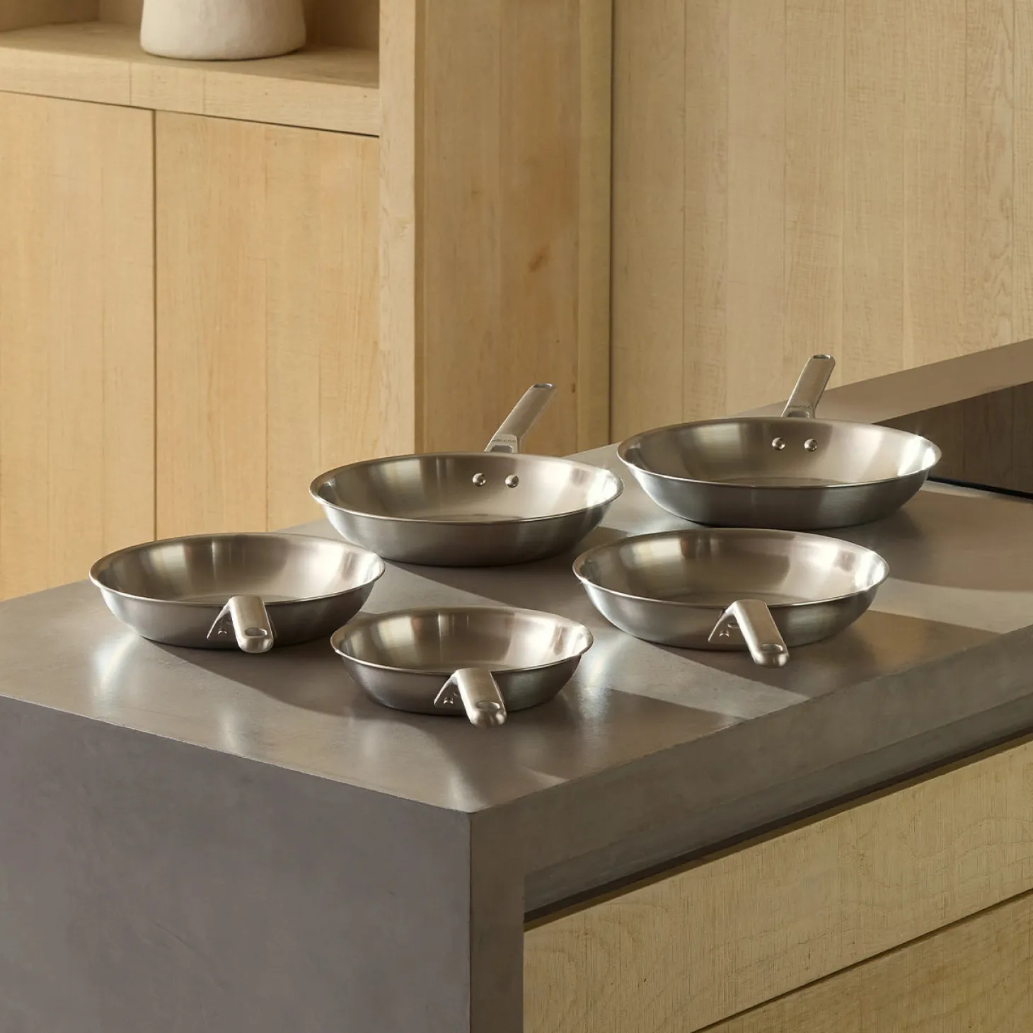 Poêle en acier inoxydable Samoa Inox 24 cm