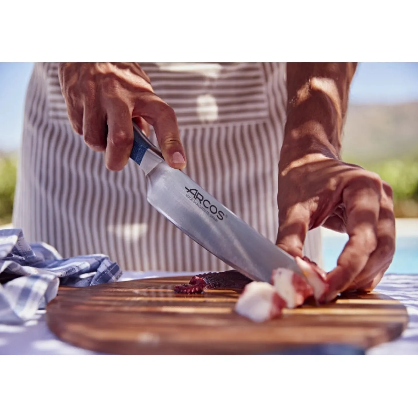 Rocking Santoku Série Brooklyn 190 mm