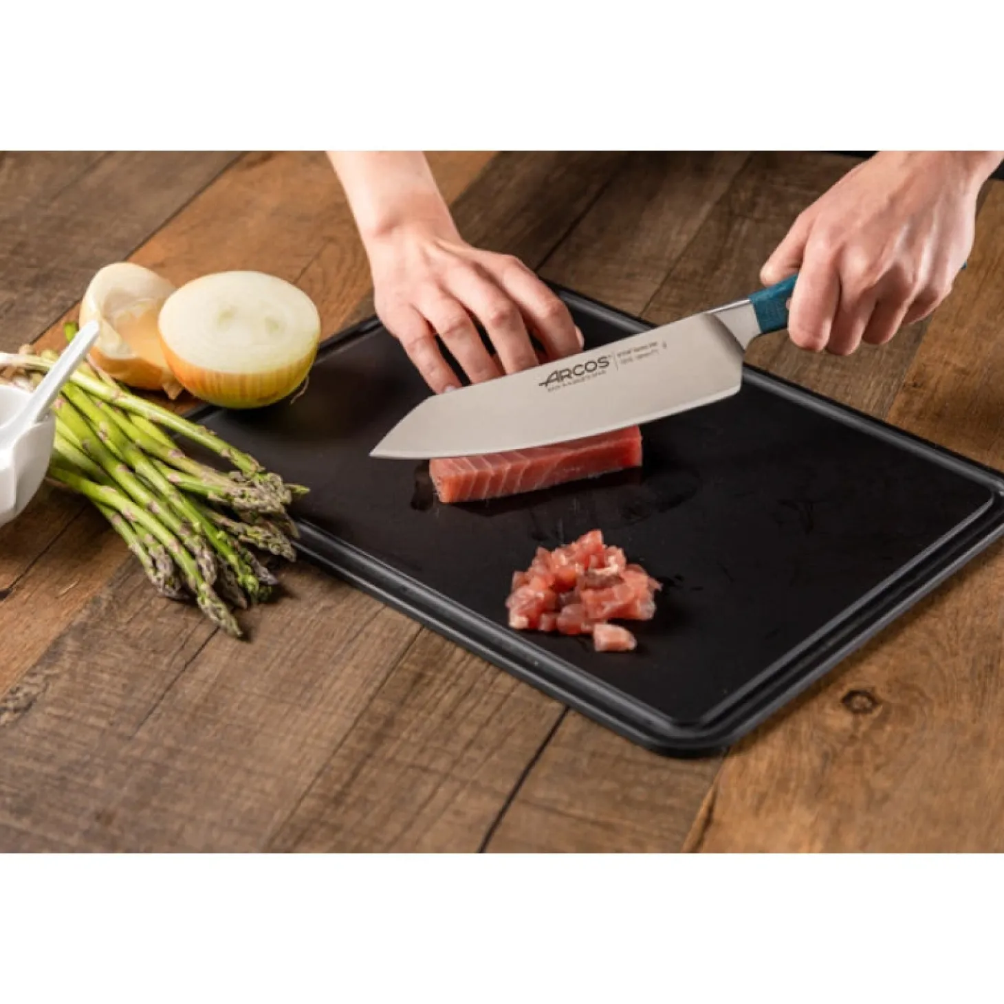 Rocking Santoku Série Brooklyn 190 mm