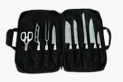 Sac à dos porte-couteaux capacité 9 pièces 330 x 480 x 185 mm