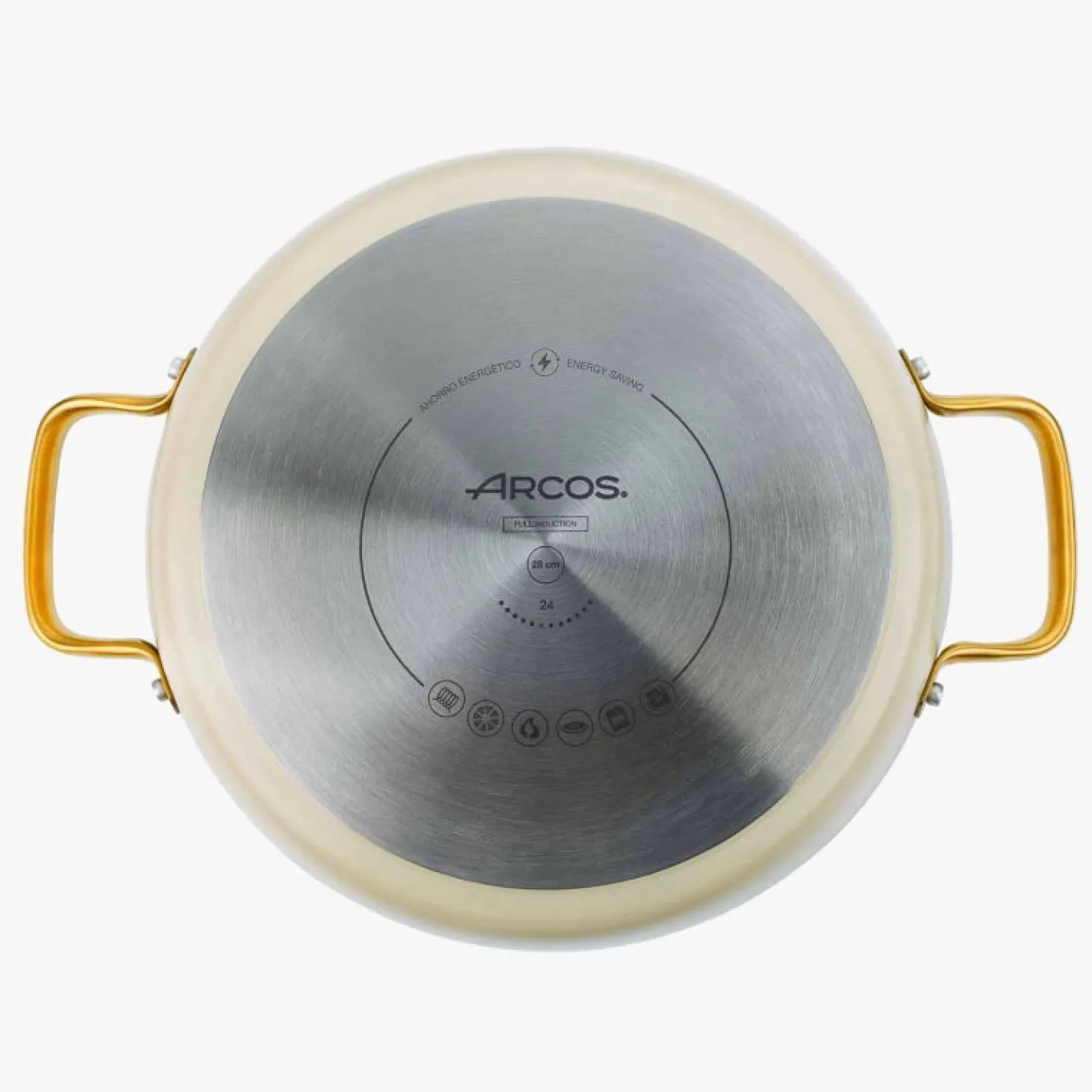 Sautoir Antiadhésif Céramique Samoa Iconic beige 28 cm