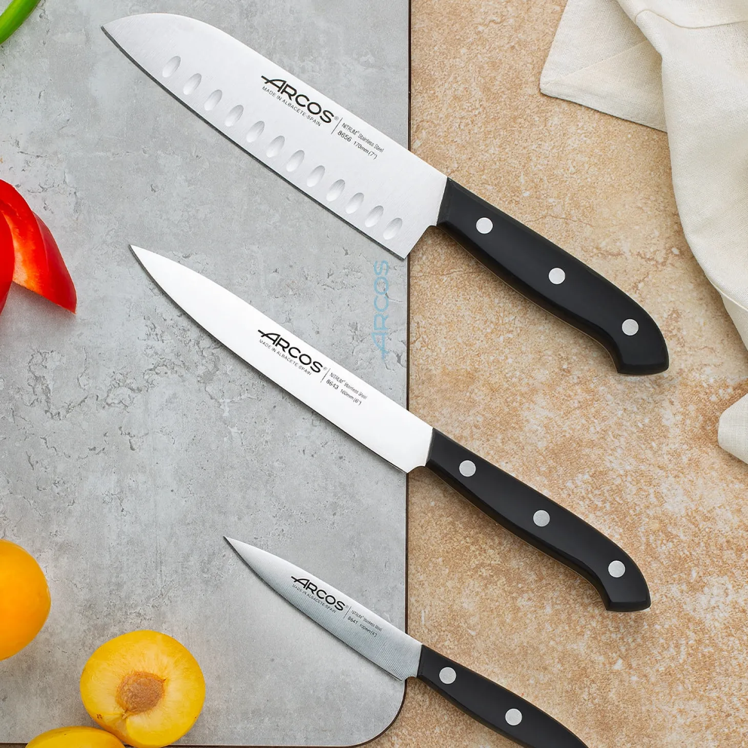 Set 3 Couteaux Versatile