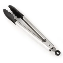 Set 3 piezas Serie Samoa Iconic Negra+ espátula ranurada y pinzas