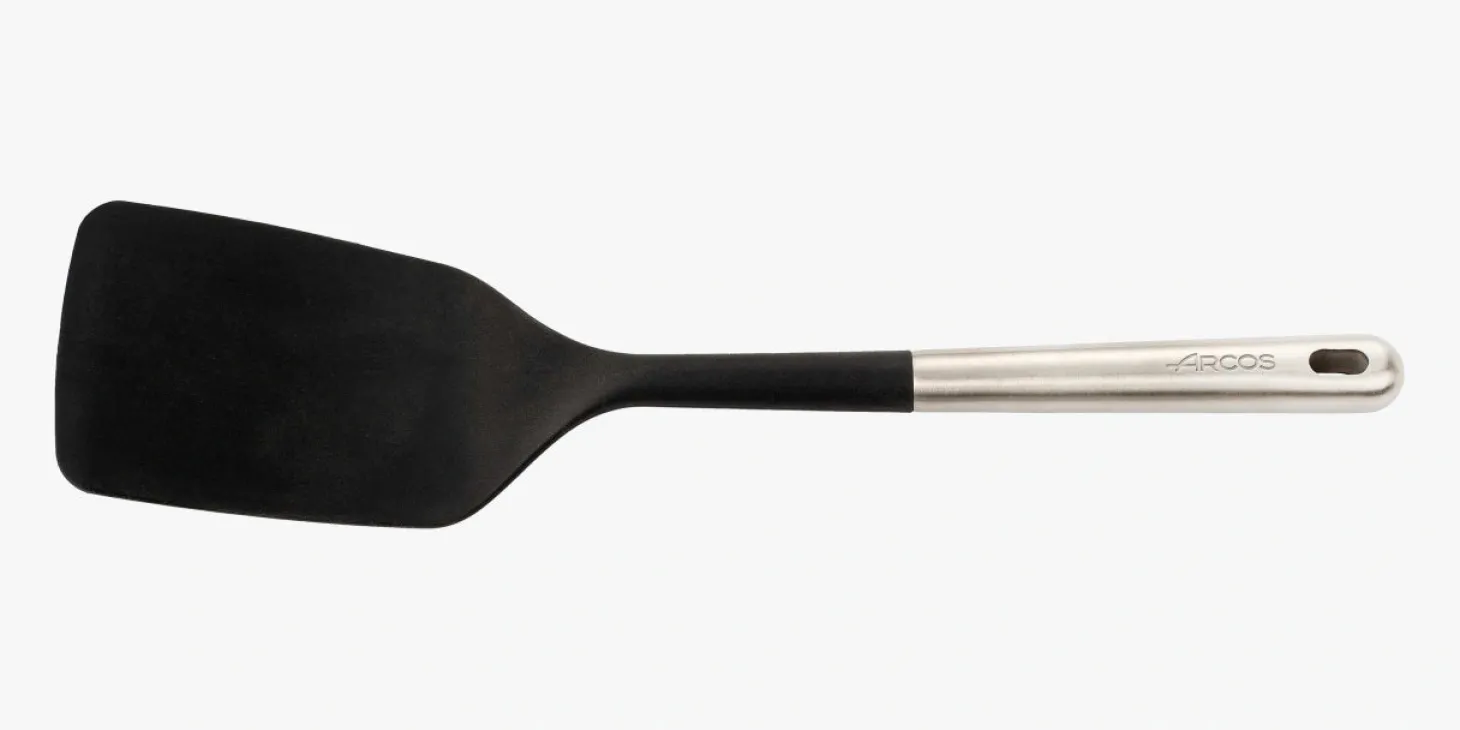 Spatule en Acier Inoxydable et Silicone 338 mm