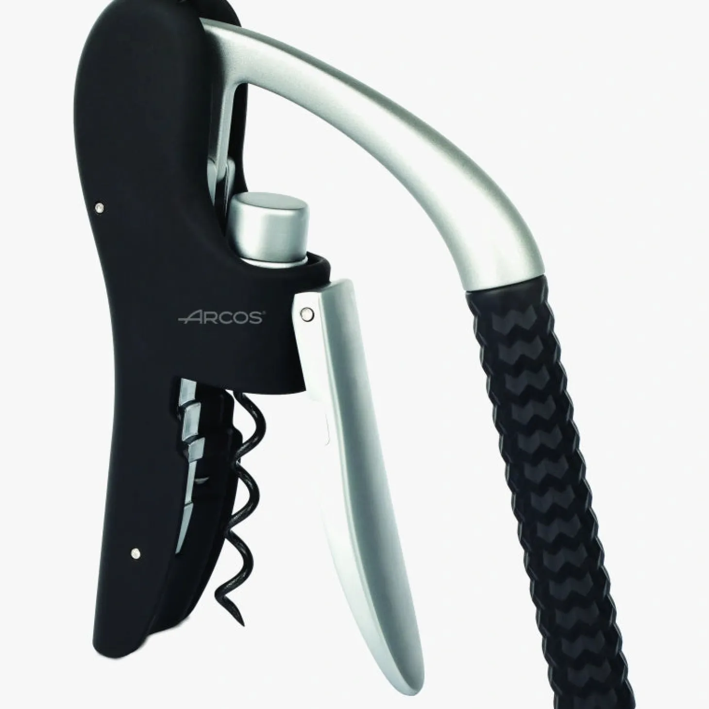 Tire-bouchon Corps ABS Manche en alliage de zinc + Elastomère